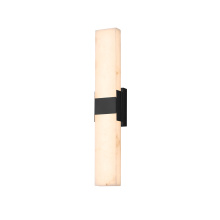 Lit Up Lighting LIT9522BK-AB-5CCT - Nikola Wall Sconce Black Finish