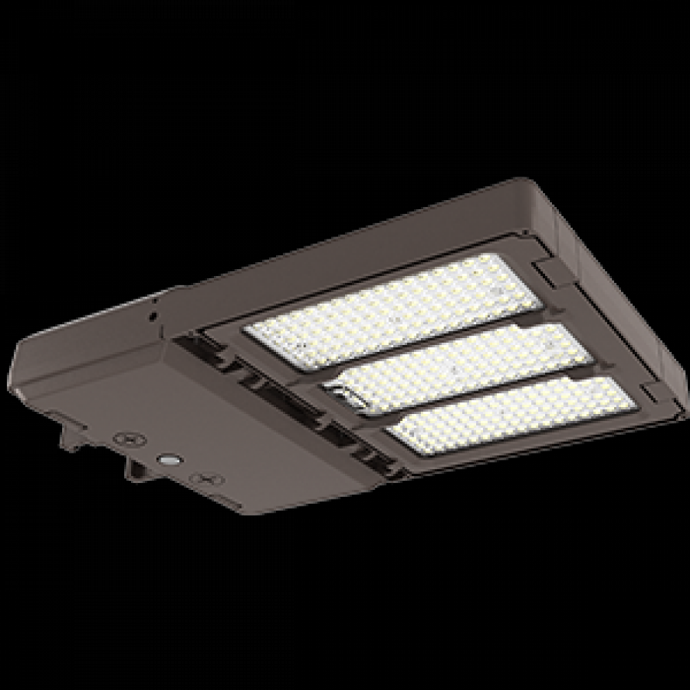 LED FLOOD LIGHT, 60/100/150W, 7X7, 120-347V, 3000/4000/5000K, BRONZE , 7 PIN RECPT