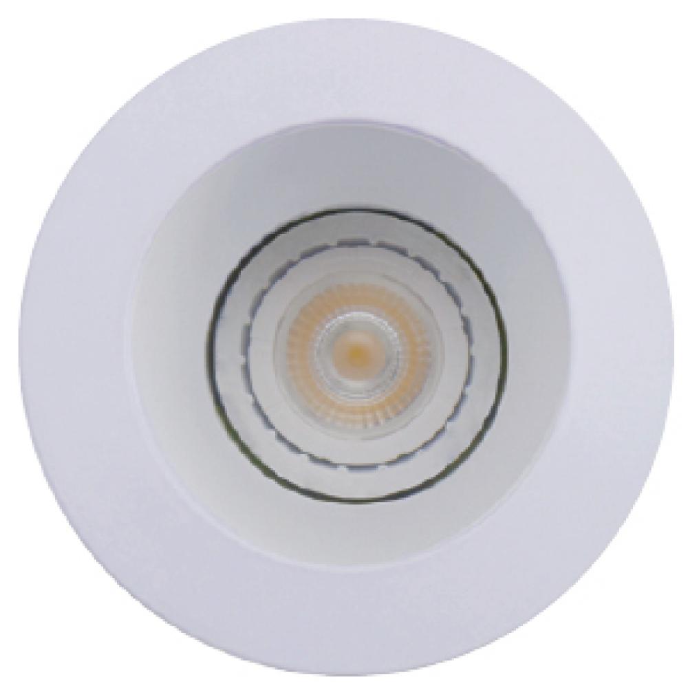 TRADITIONAL RECESSED FIXTURES TRIMS 5IN ROUND WHITE