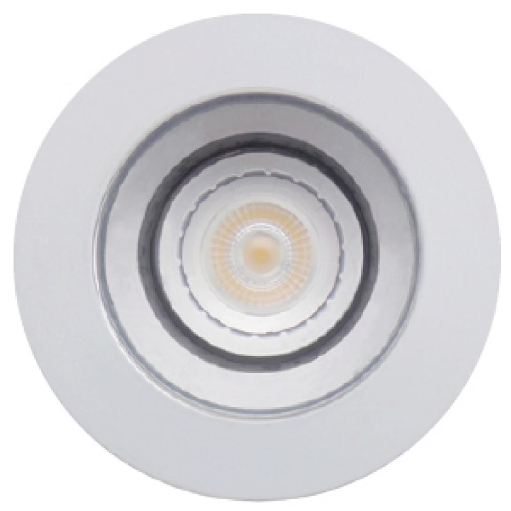 TRADITIONAL RECESSED FIXTURES TRIMS 4.25IN ROUND WHITE