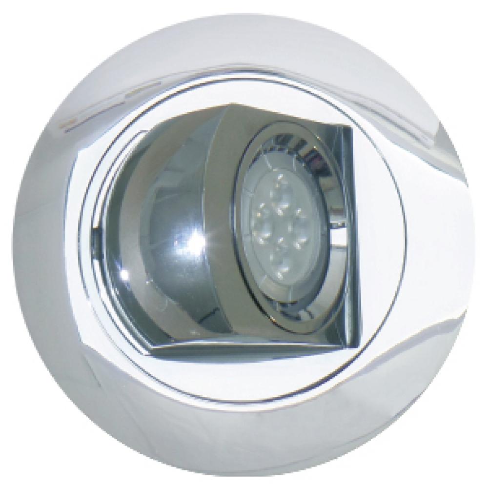 TRADITIONAL RECESSED FIXTURES TRIMS 4IN ROUND CHROME