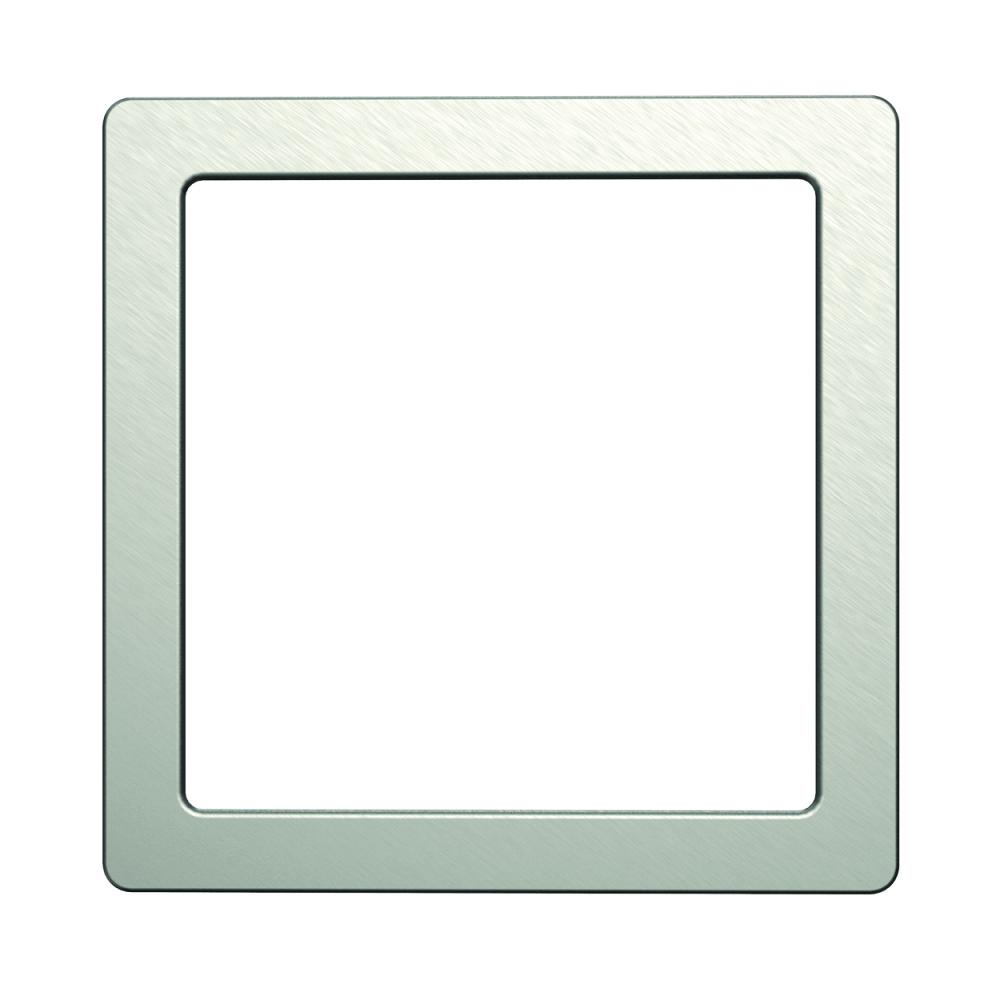 9 IN LED CEILING TRIM FOR CIRKA SATIN NICKEL SQUARE