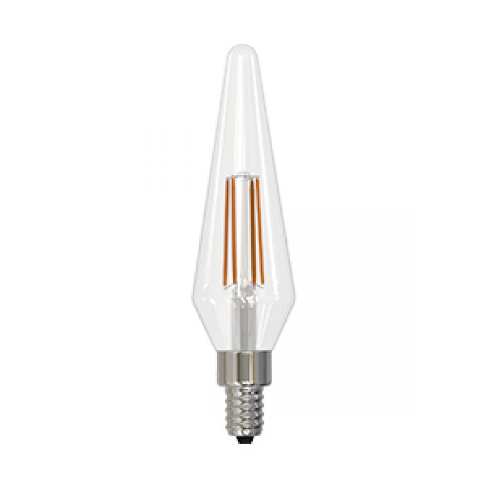 LED Filament Lamp HX5.5 E12 Base 4W 320° 120V 27K Clear Vertical Dim 37 5LM Standard