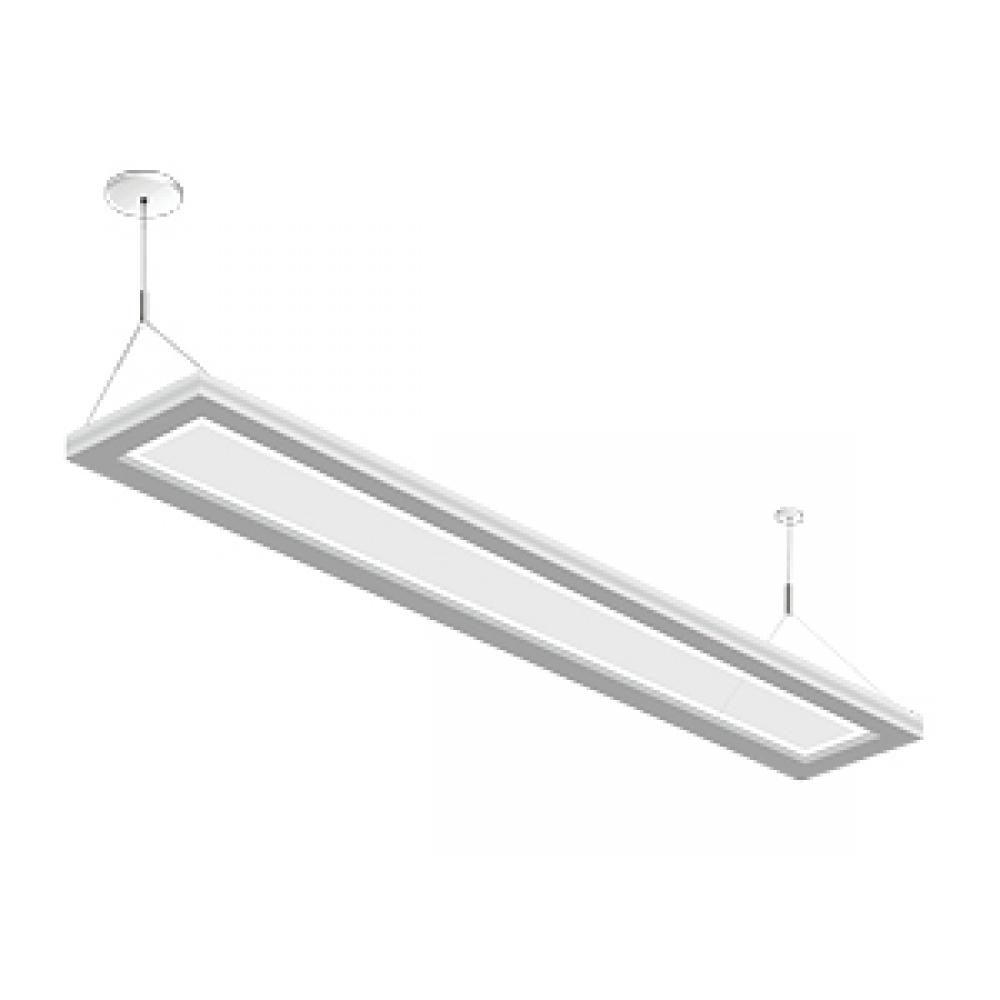 L1DIP SUSPENDED LED 4FT 3CCT 3000/3500/4000K 4825lm 120-277V WHITE