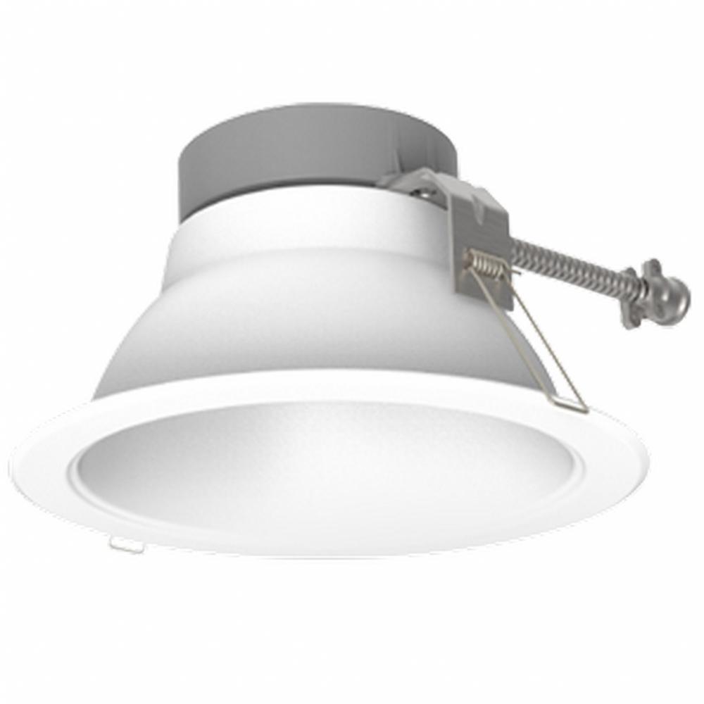 UNIVERSAL COMMERCIAL DOWNLIGHT GEN2 DIMMABLE 15/20/25W 120-347V 3000/350 0/4000K 8IN WHITE ROUND