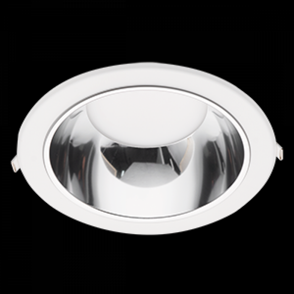 UNIVERSAL COMMERCIAL DOWNLIGHT G2 DIMMABLE 15/20/25W 120-347V 30/35/40K 8IN WH TRIM