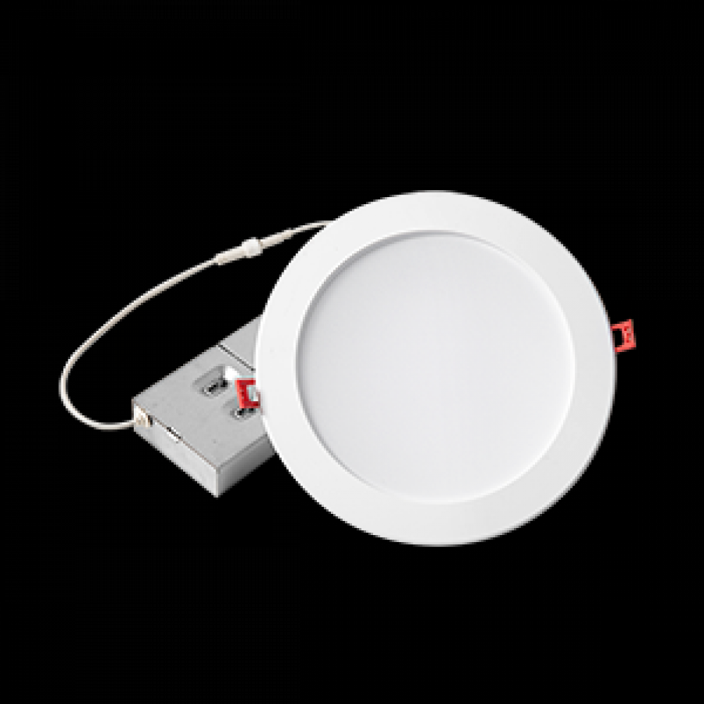 COMETO SLIM BACKLIT COMMERCIAL DOWNLIGHT 12/15/18W 120-347V 27/30/35/40/50K 6IN WHITE ROUND