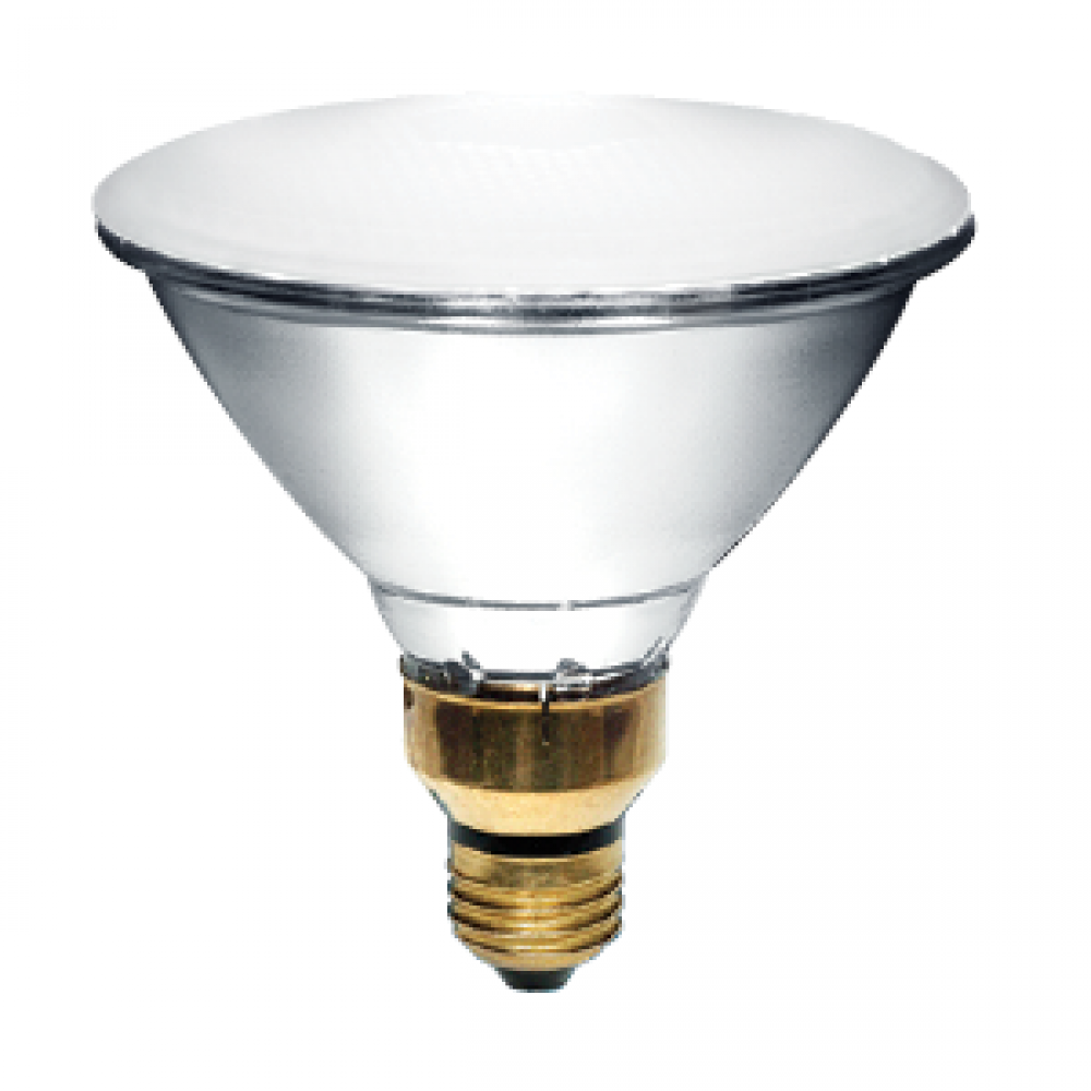 HALOGEN PAR38 45W 120V E26skt. FLOOD FROST LENS ICE STD