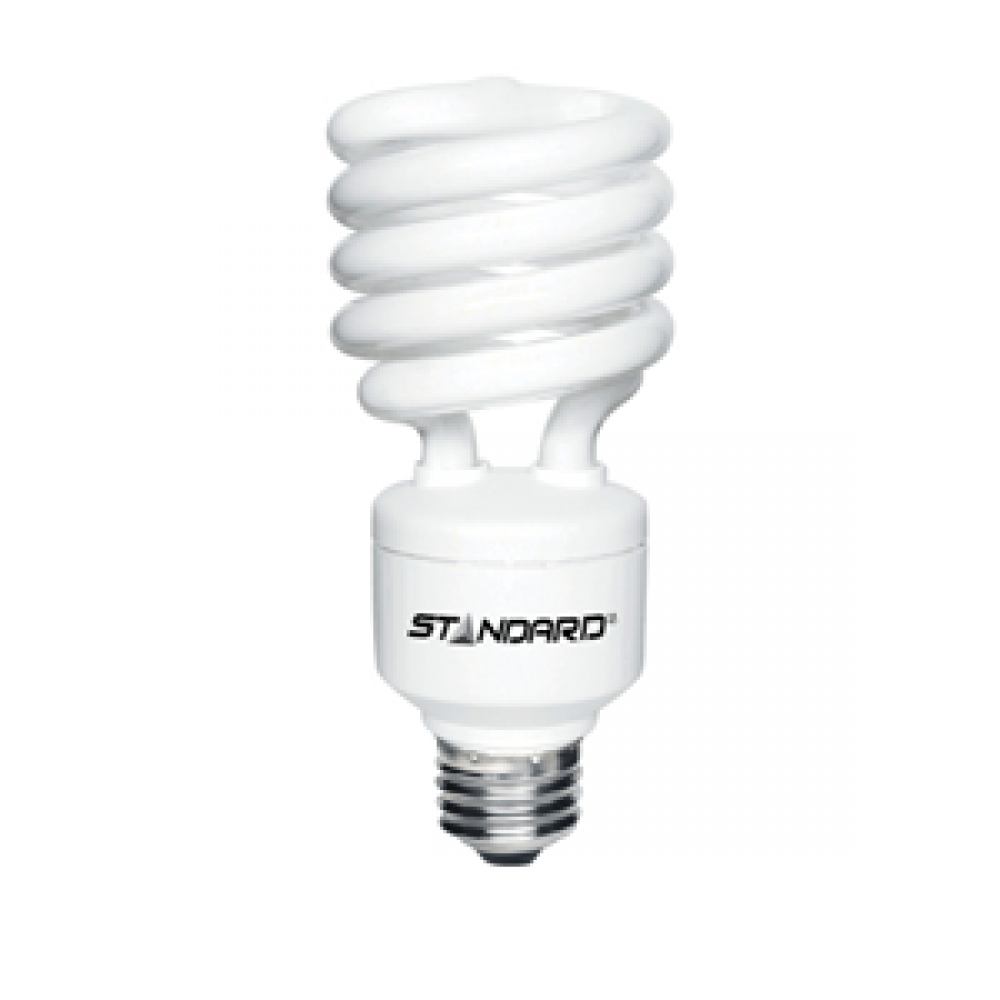 CFL T2 SPIRAL 26W 120V 3000K 1750LM 120V E26 STD