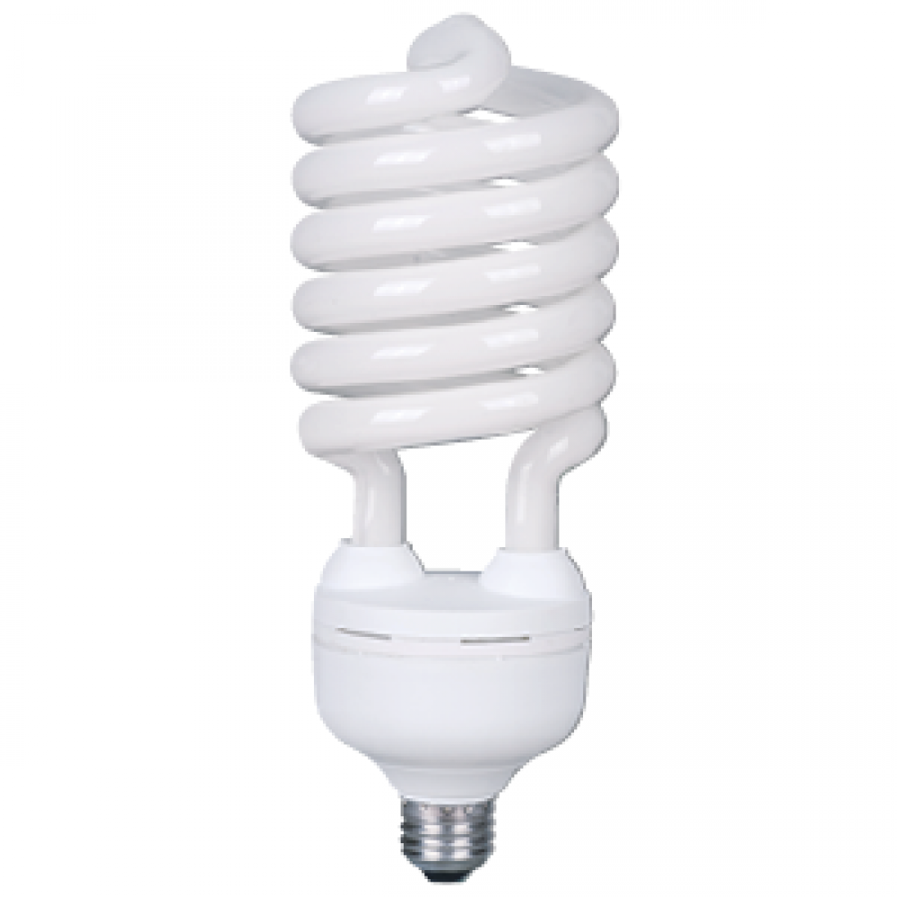 CFL HIGH WATTAGE SPIRAL 65W 120V 5000K 4300LM 120V E26 STD