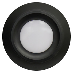 LED TRADITIONAL DOWNLIGHT 12.5W 120V 3000K 6IN BLACK ROUND 809lm