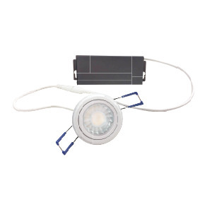 GIMBAL MODULE 7W 120V 4000K 3IN 40° WHITE ROUND 620lm