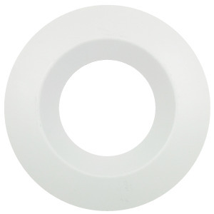 PRESTO TRIM 6IN WHITE SMOOTH ROUND