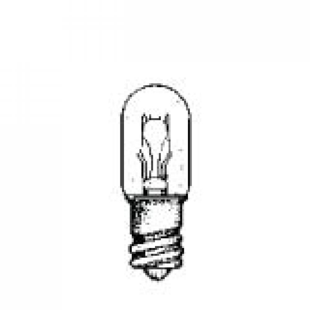 MINIATURE LAMP ANSI:SP-42 T-4 12V 0.333A 4W E12 CLEAR STD