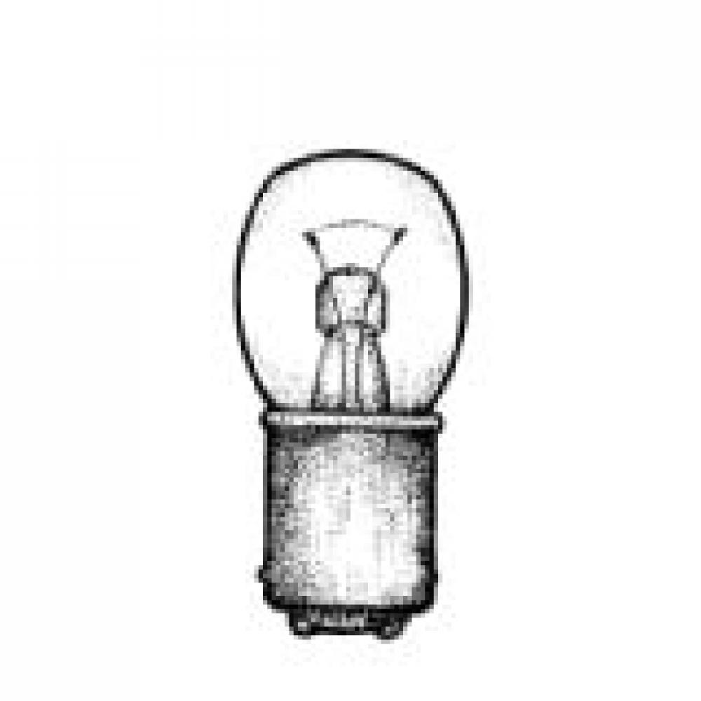 MINIATURE LAMP ANSI:1004 B-6 12.8V 0.94A 12.03W BA15d CLEAR STD