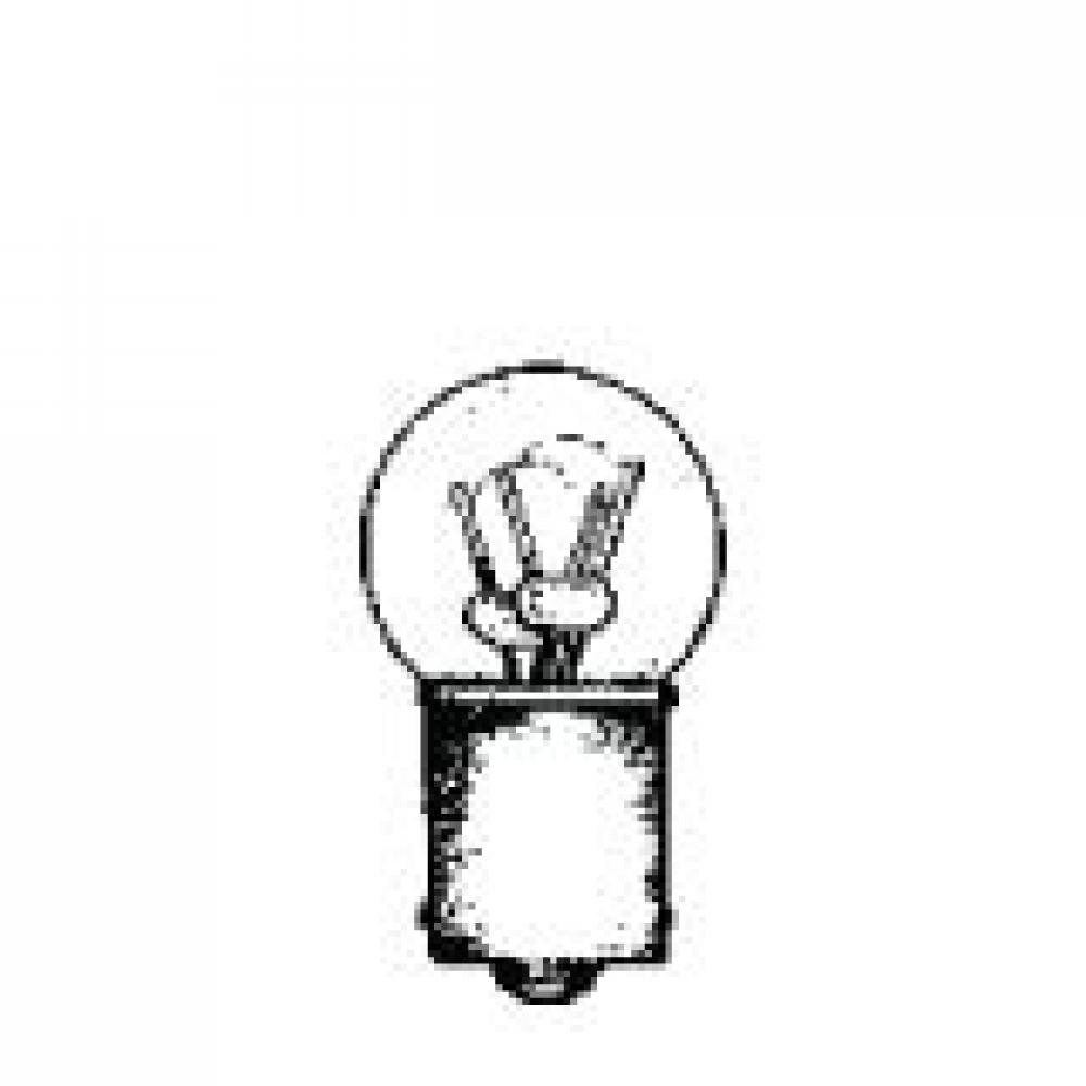 MINIATURE LAMP ANSI:631 G-6 14V 0.63A 8.82W BA15s CLEAR STD