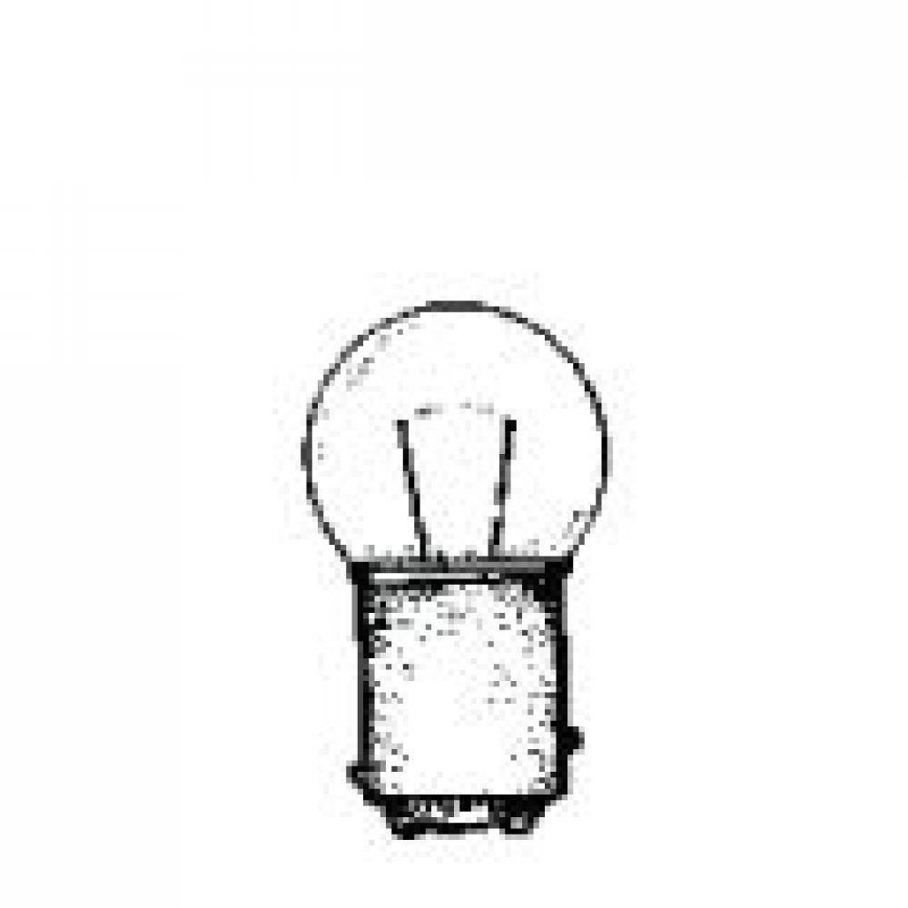 MINIATURE LAMP ANSI:96 G-6 13.5V 0.69A 9.32W BA15d CLEAR STD