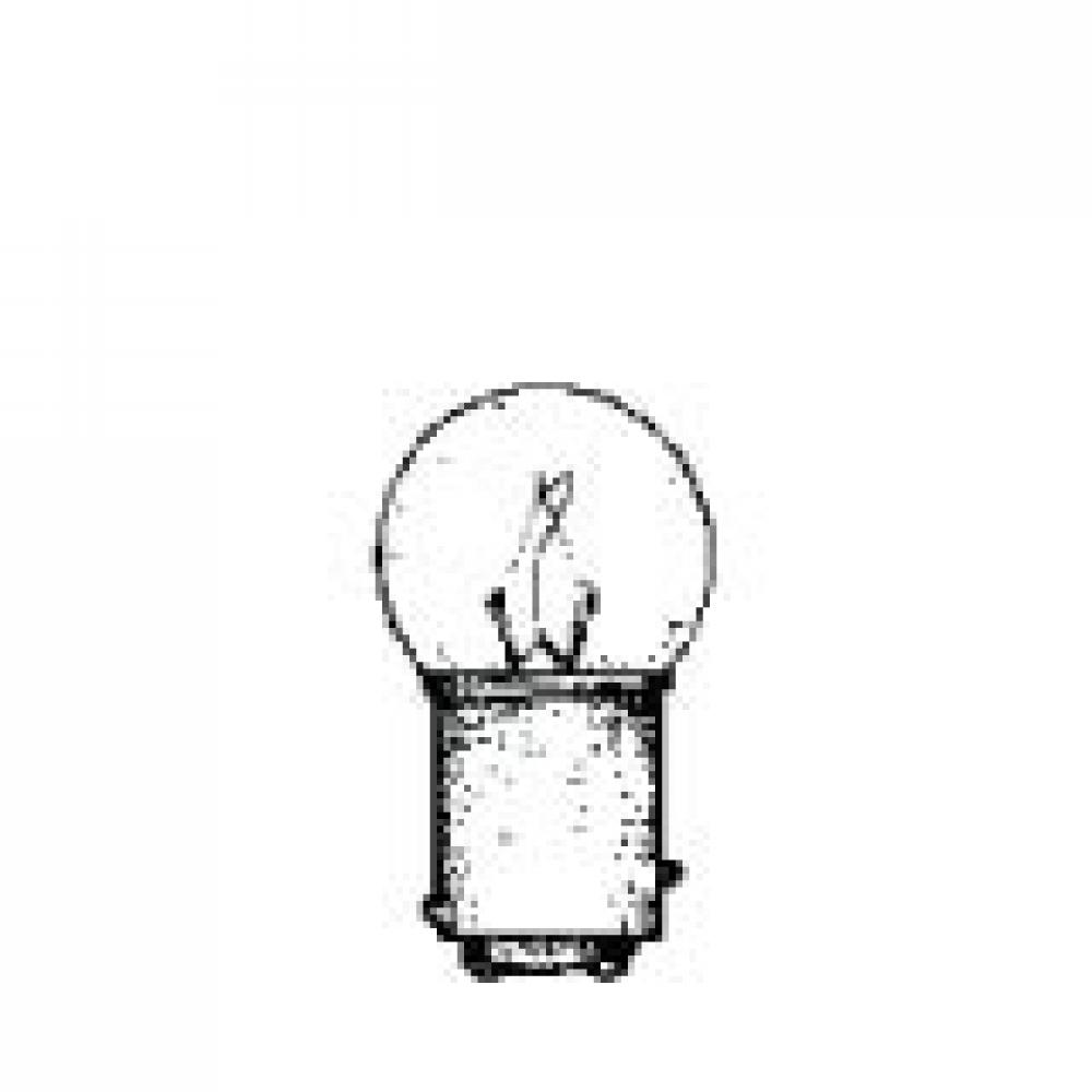 MINIATURE LAMP ANSI:302 G-5 28V 0.17A 4.76W BA15d CLEAR STD