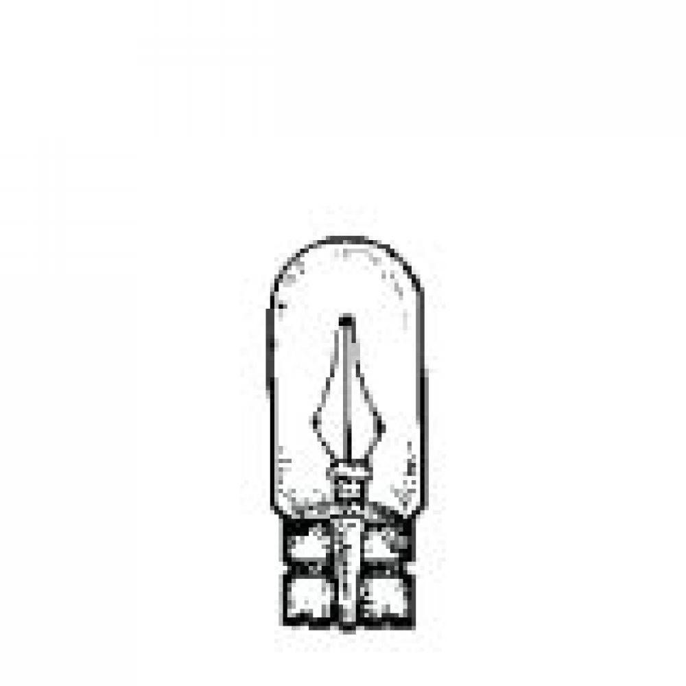 MINIATURE LAMP ANSI:194A T-3.25 14V 0.27A 3.78W WEDGE AMBER STD