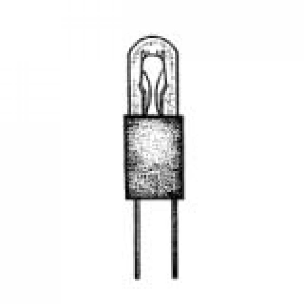 MINIATURE LAMP ANSI:9099 T-1 18V 0.026A BIPIN G4 CLEAR 10 PACK STD