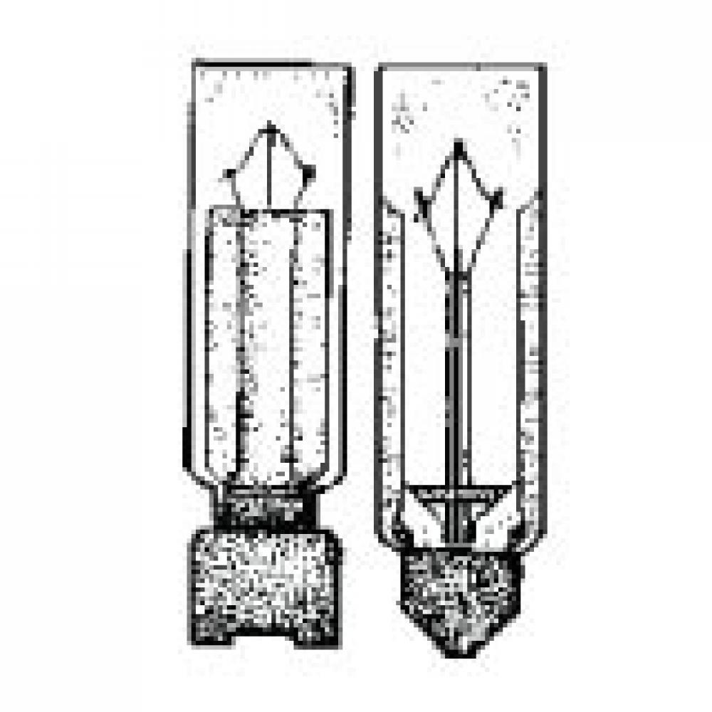 MINIATURE LAMP ANSI:K1 T-2 30V 0.039A TEL. SLIDE. NO. 1 CLEAR STD