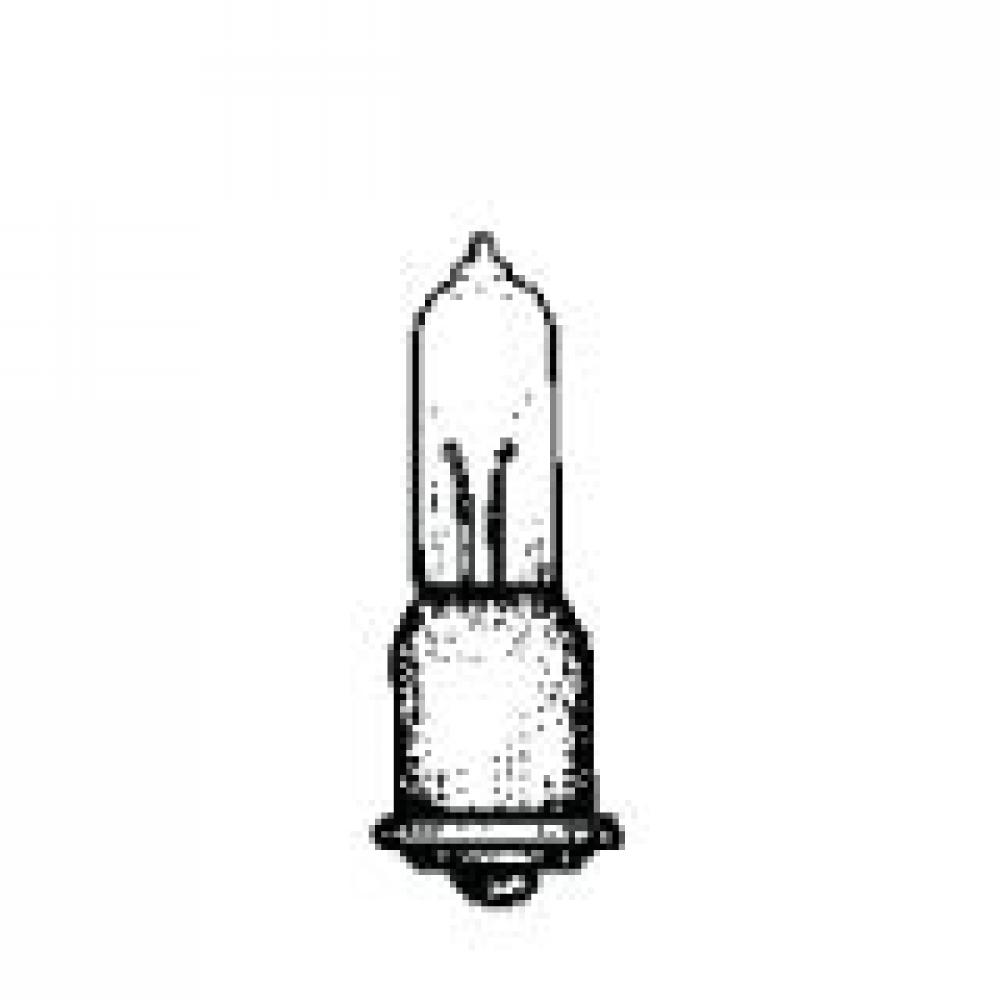 MINIATURE LAMP ANSI:C7A T-2 105-125V 0.7A MIDGET FLANGED F6 CLEAR 10 PAC K STD