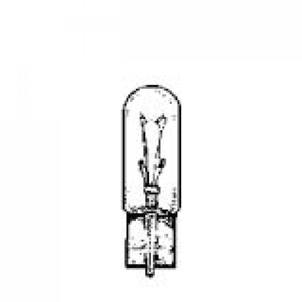 MINIATURE LAMP ANSI:74 T-1.75 14V 0.1A WEDGE CLEAR STD