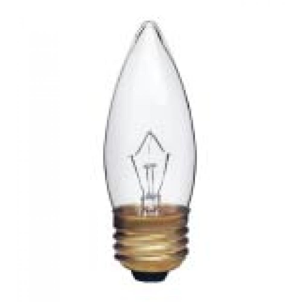 INCANDESCENT 25W B10 E26 130V CLEAR STD