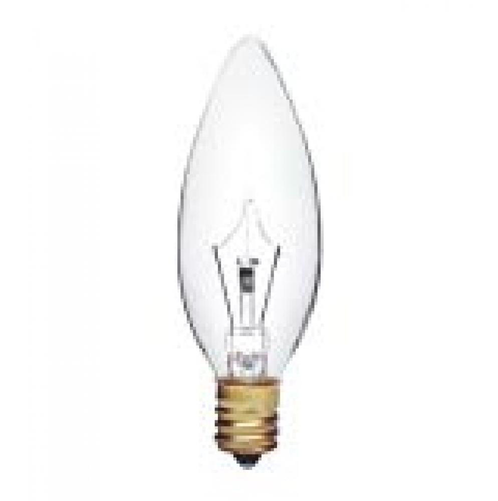 INCANDESCENT 15W B8 E12 130V CLEAR STD