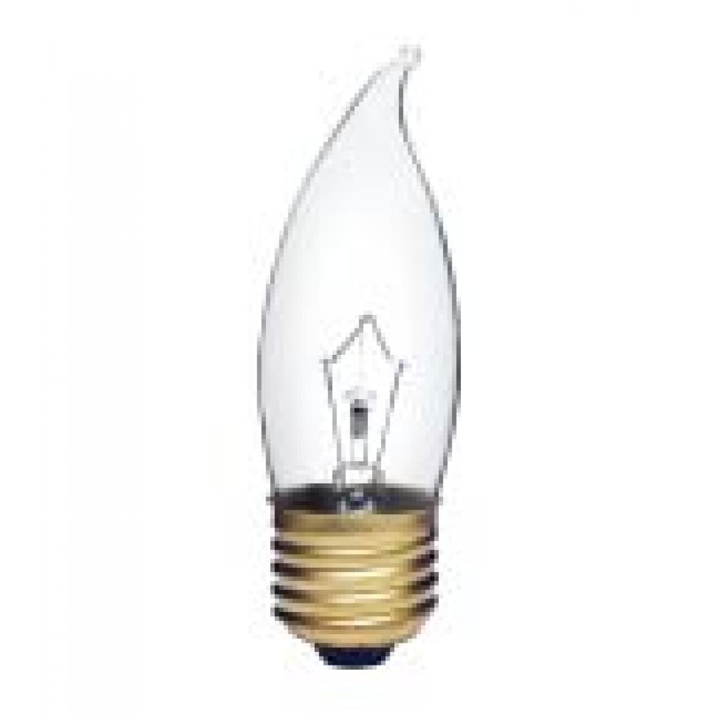 INCANDESCENT 25W CA10 E26 130V CLEAR STD