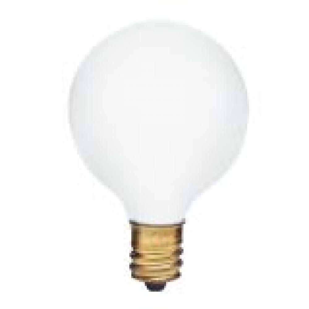 INCANDESCENT COLORED 10W G13 E12 130V WHITE STD