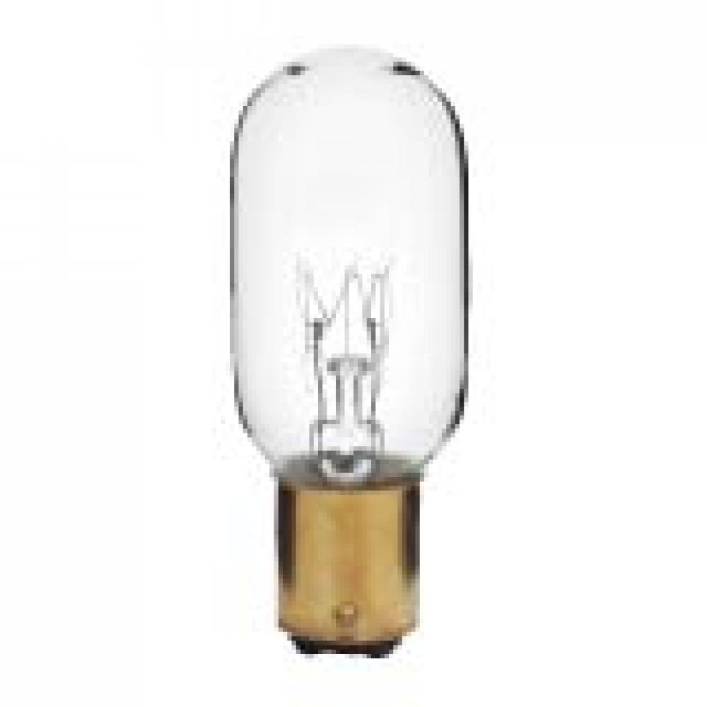 INCANDESCENT 40W T8 BA15d 120V CLEAR