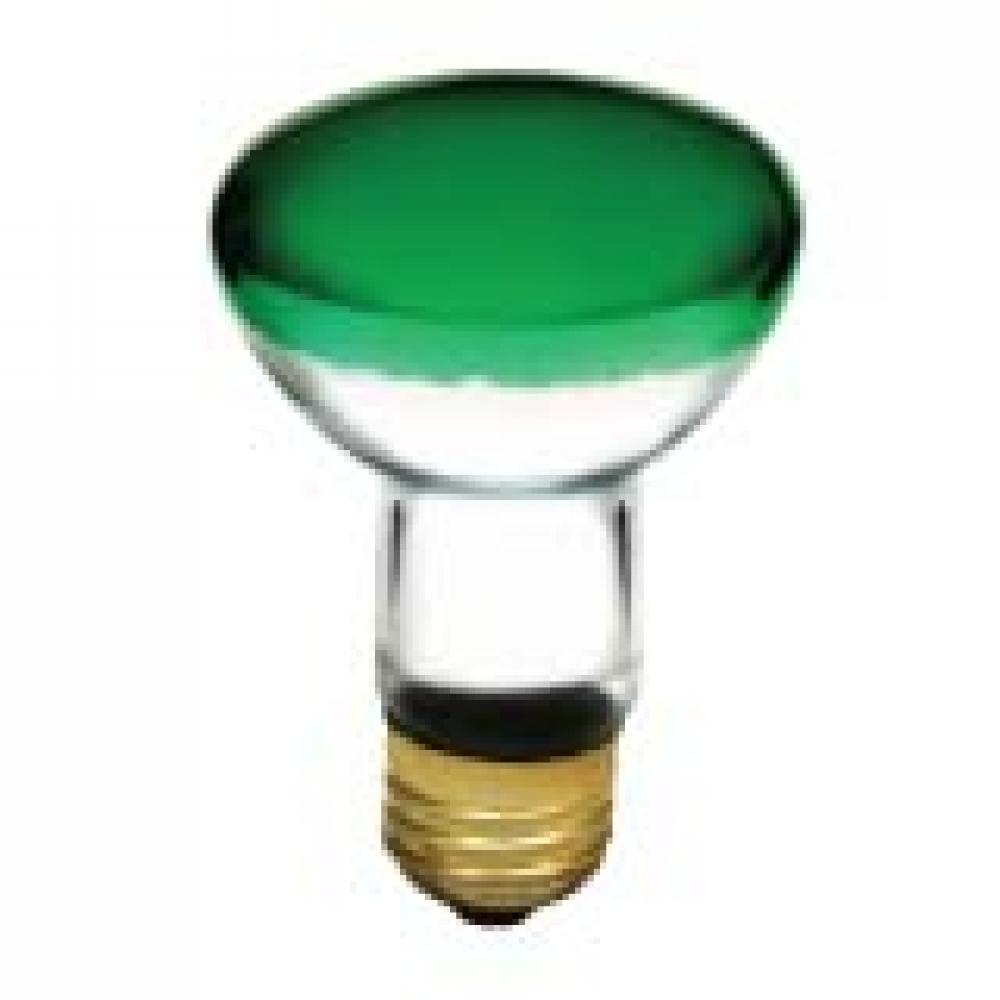 INCANDESCENT COLORED 50W R20 E26 130V GREEN STD