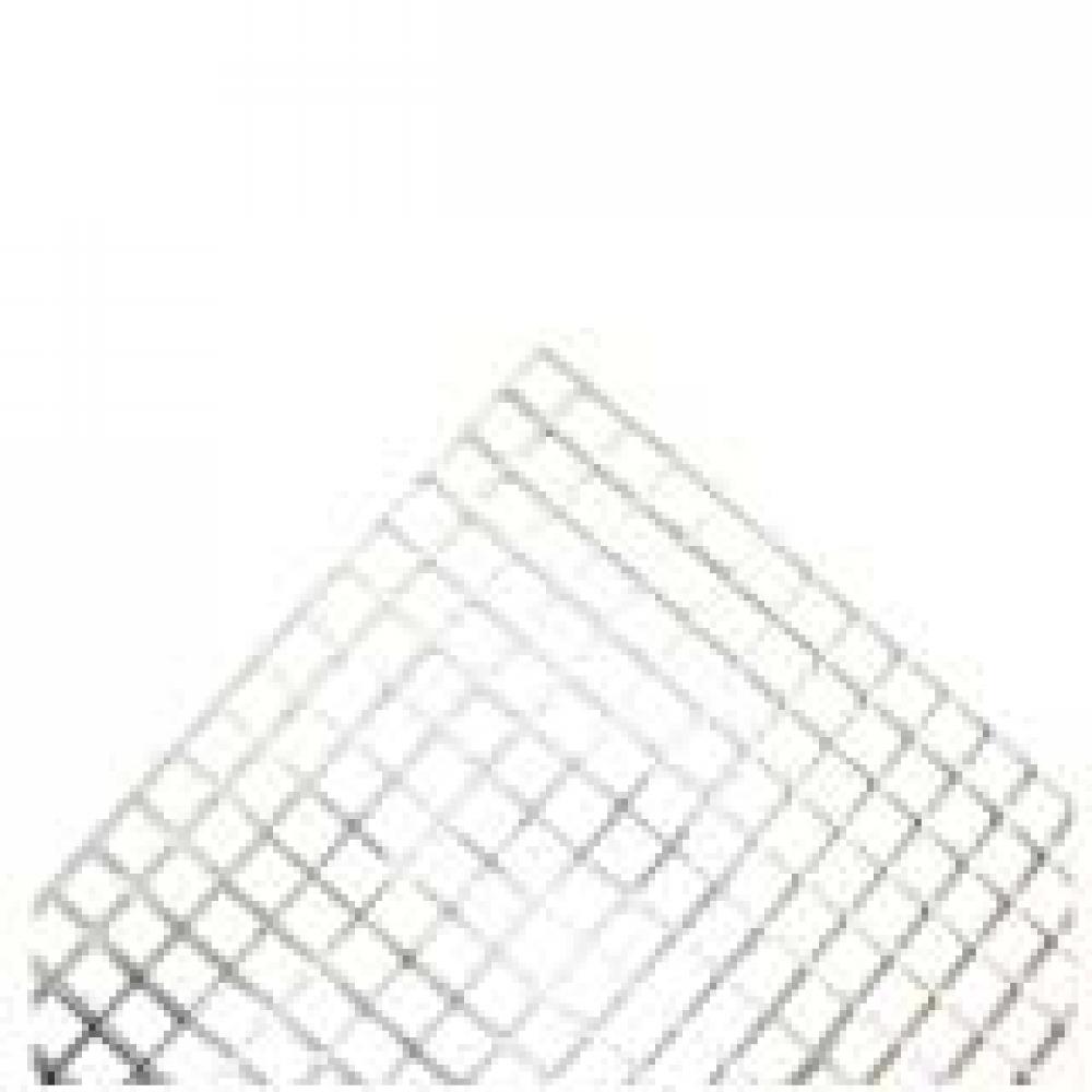 LOUVER EGGCRATE SILVER STYRENE 2x4FT 23-3/4 x 47-3/4in STD