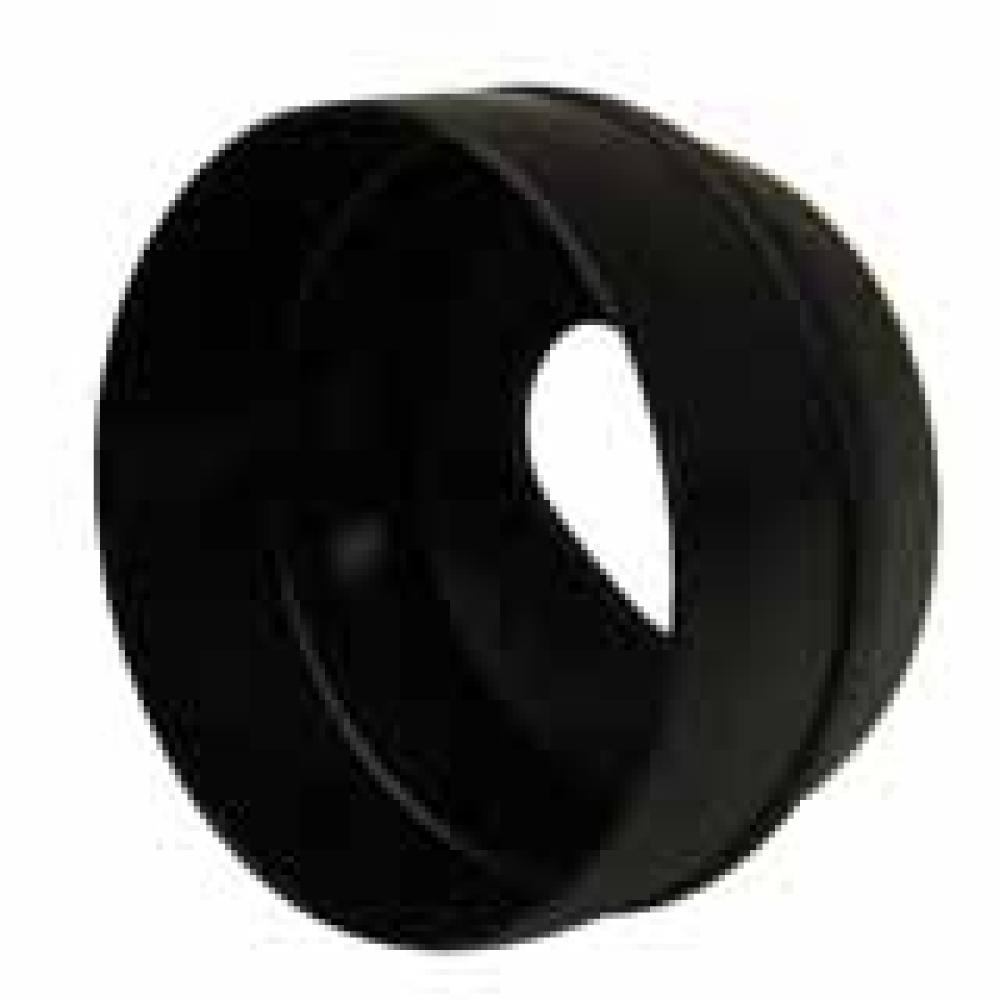 END CAP FOR T8 TUBE GUARD POLYCARBONATE BLACK STD