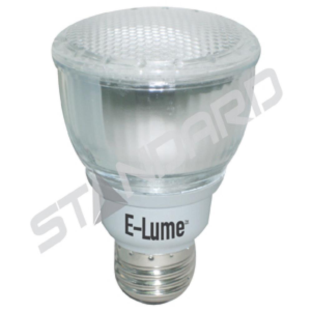 CFL PAR20 9W E26 120V 300LM 4100K E-LUME