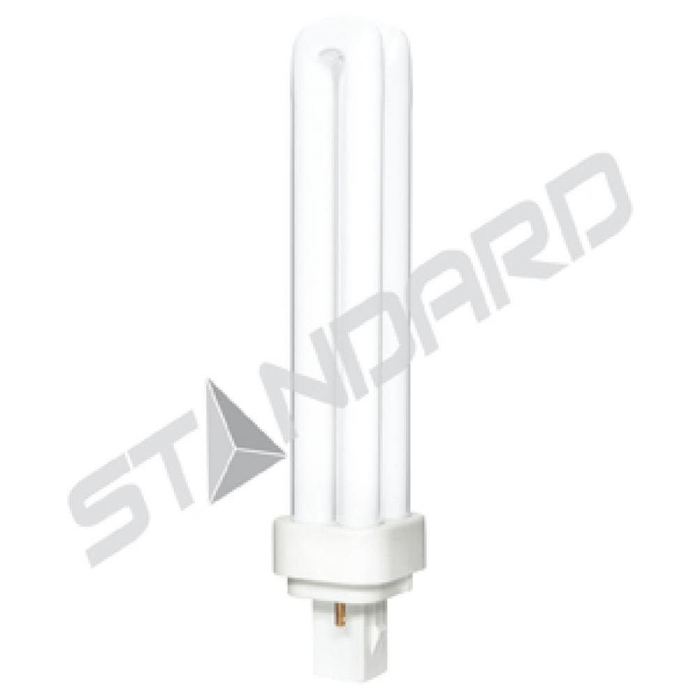 CFL PLUG-IN DOUBLE TWIN TUBE 2-PIN GX32d-3 28W 5000K 1600LM