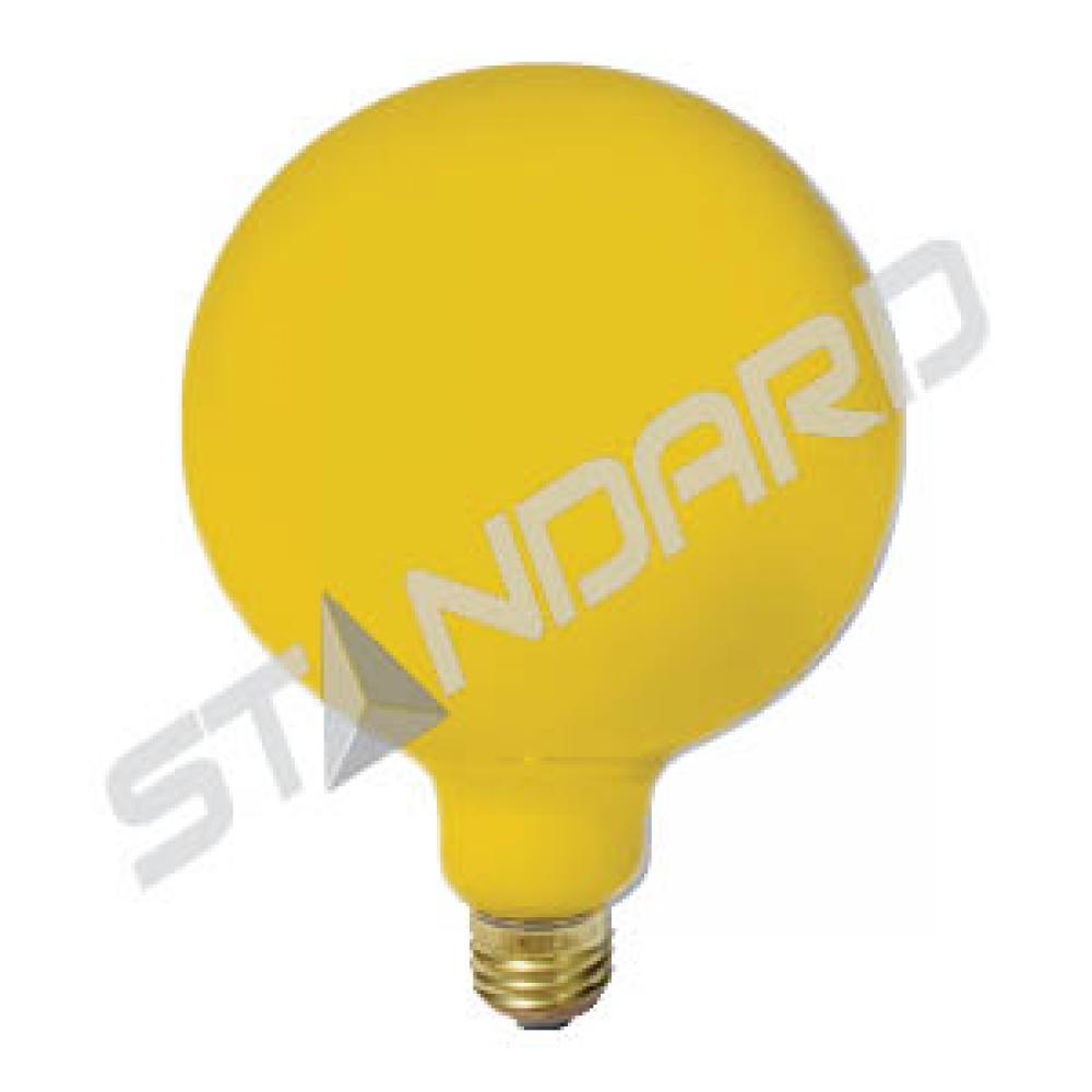 INCANDESCENT BUG LIGHT 60W G40 E26 130V CERAMIC YELLOW STD