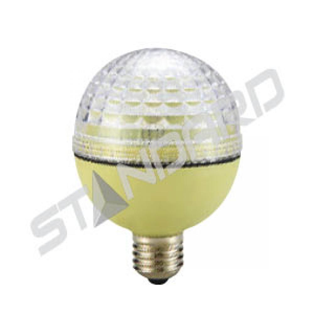 INCANDESCENT FLASHING LAMP 1W G25 E26 120V CLEAR