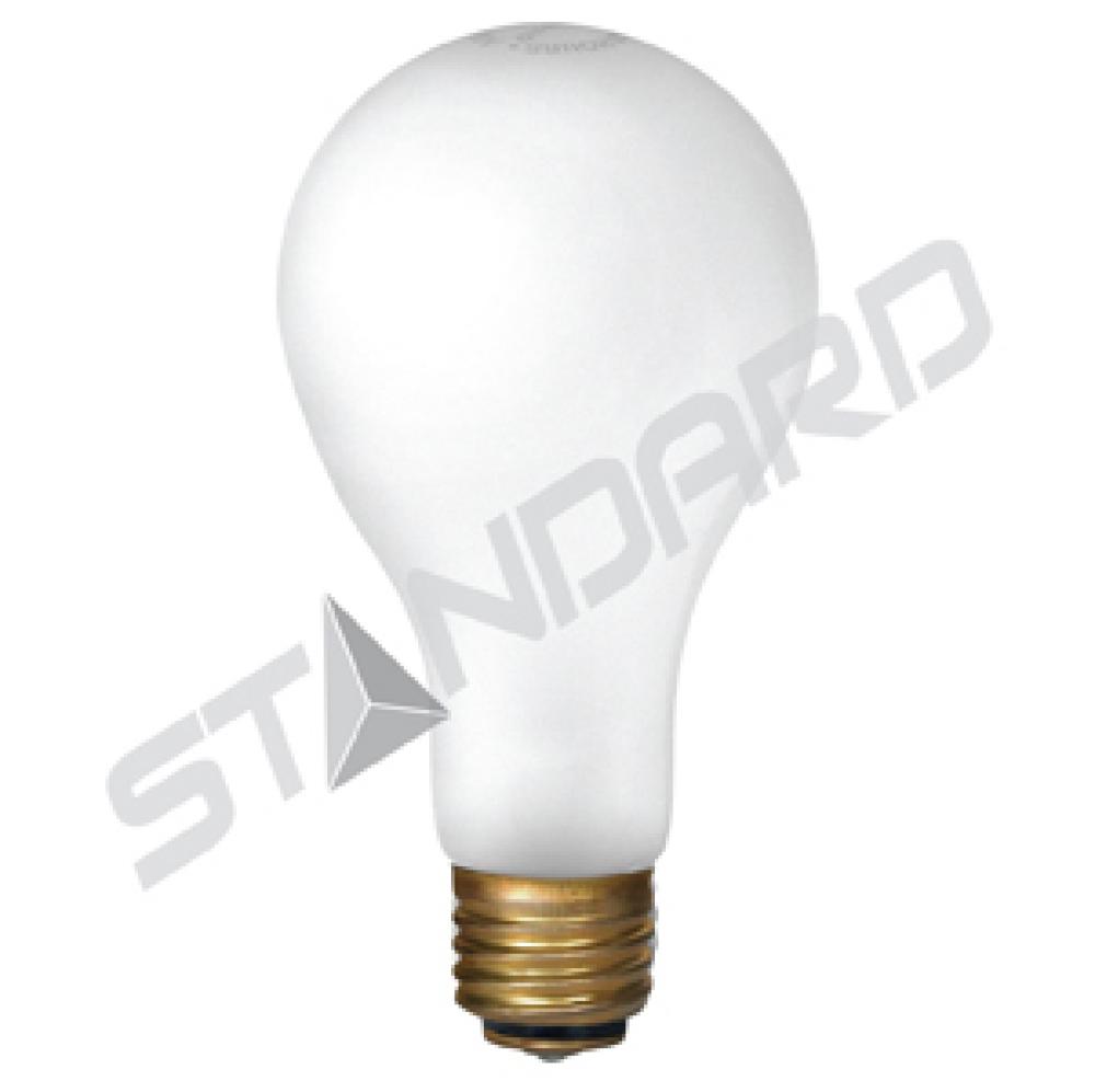 INCANDESCENT ROUGH SERVICE 150W A21 E26 130V FROST STD