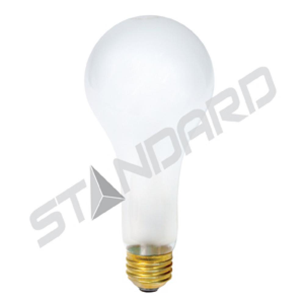 INCANDESCENT ROUGH SERVICE 150W A23 E26 130V FROST STD