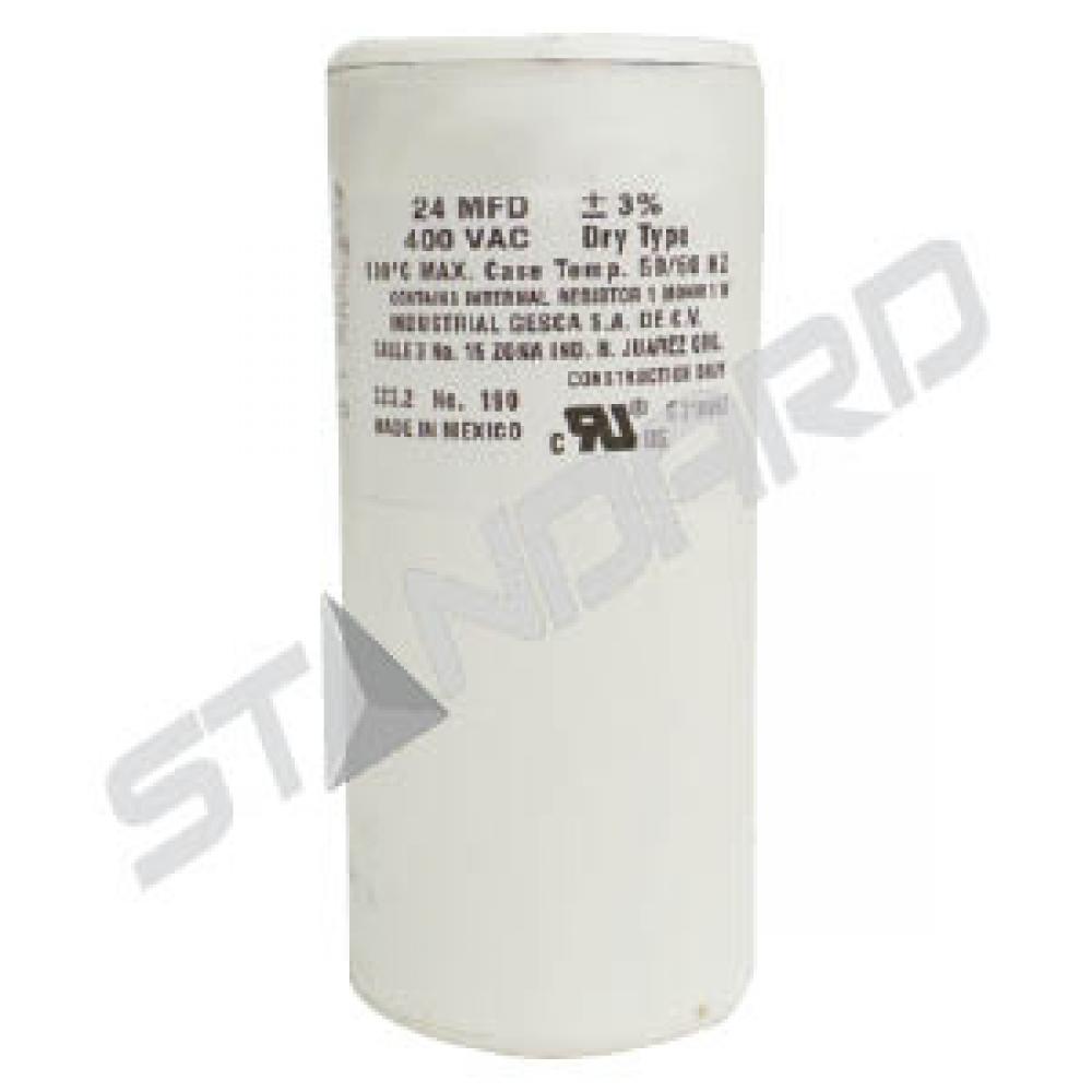 CAPACITOR FOR METAL HALIDE 24MF 400VAC DRY FILM STD