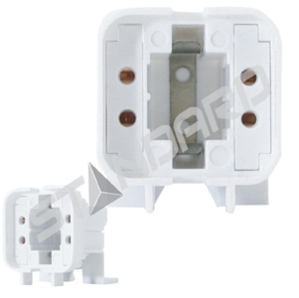 CFL SOCKET GX24q-3 BASE 26W 4-PIN HORIZONTAL SCREW MOUNT 75W 600V S TD