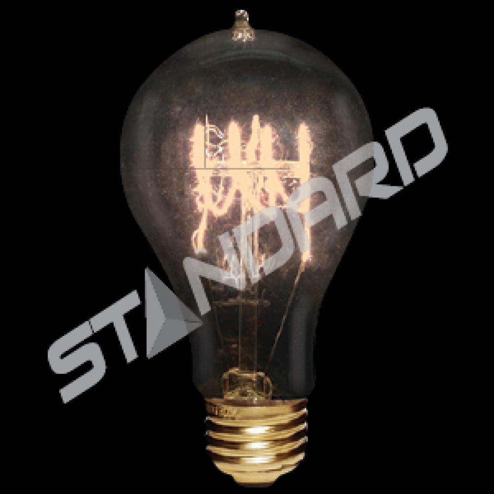 INCANDESCENT VICTORIAN STYLE QUAD LOOP 40W A19 E26 120V CLEAR STD