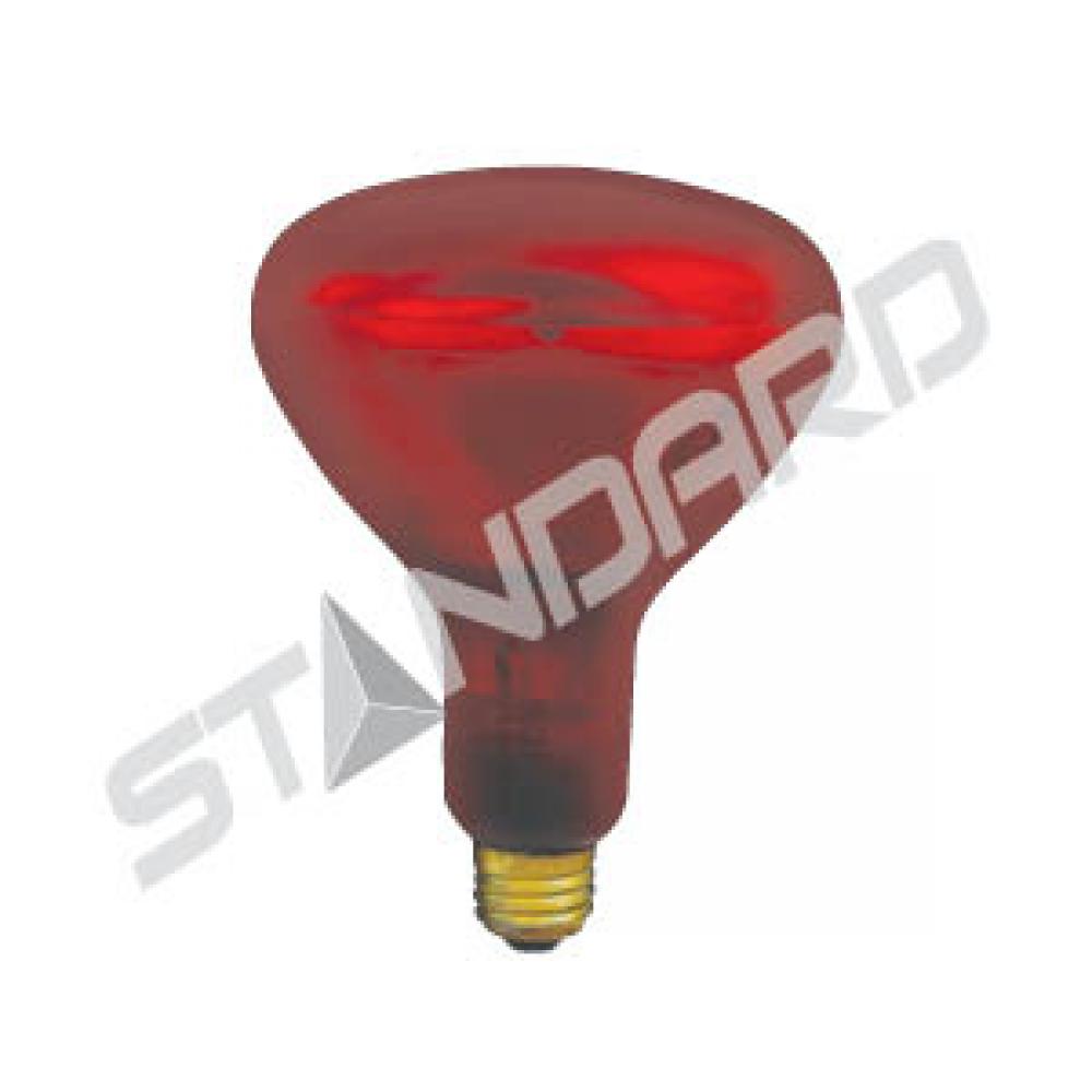 INCANDESCENT INFRARED 250W R40 E26 120-130V RED STD