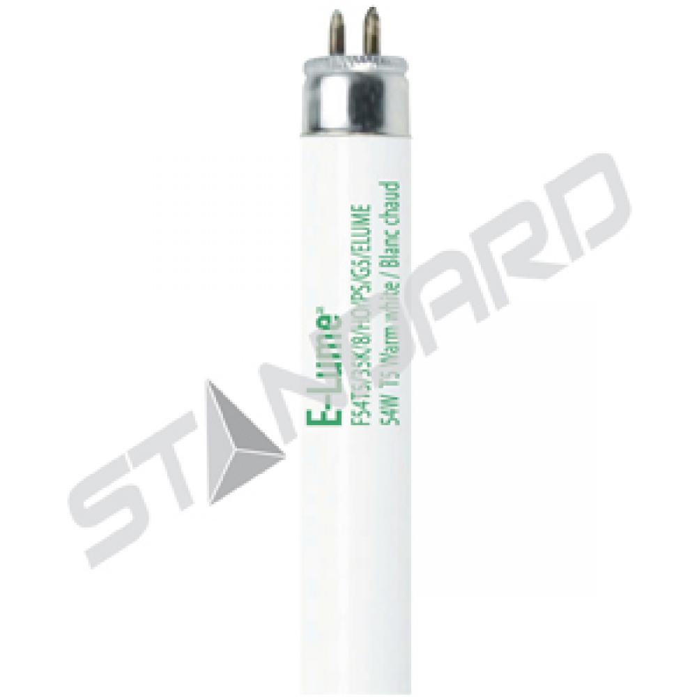 FLUORESCENT LINEAR T5 HO 54W 4100K PROGRAM START (PS) MIN BIPIN G5 E-LUM E