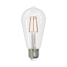 Stanpro (Standard Products Inc.) 68956 - LED Filament Lamp ST19 S3 E26 Base 4.5W 320° 120V 30K Clear Oblique Dim 450LM Standard