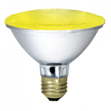 Stanpro (Standard Products Inc.) 55008 - HALOGEN PAR30 50W 130V E26 30DEG FLOOD YELLOW LENS STD