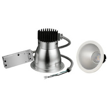 Stanpro (Standard Products Inc.) 64974 - LCR DOWNLIGHT 27W 120-277 3500K 6IN SILVER BAFFLE ROUND 2348lm