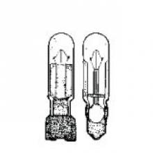 Stanpro (Standard Products Inc.) 10267 - MINIATURE LAMP ANSI:ATS5125 T-5.5 12V 0.05A SLIDE BASE 5.4x4.8 mm CLEAR 10 PACK STD